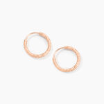 Cr&eacute;oles Argent Rose Agathe - Cr&eacute;oles Femme | Marc Orian