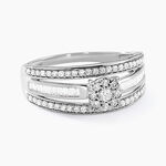 Bague Humphrey Or Blanc Diamant - Bagues pierres pr&eacute;cieuses Femme | Marc Orian