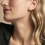 Boucles D'oreilles Puces Aurel Argent Blanc Turquoise Oxyde - Puces Femme | Marc Orian