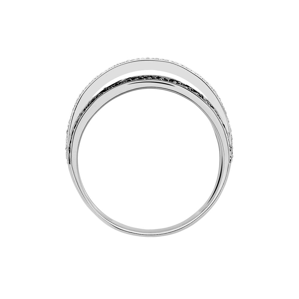 Bague Cihan Or Blanc Diamant - Bagues pierres précieuses Femme | Marc Orian