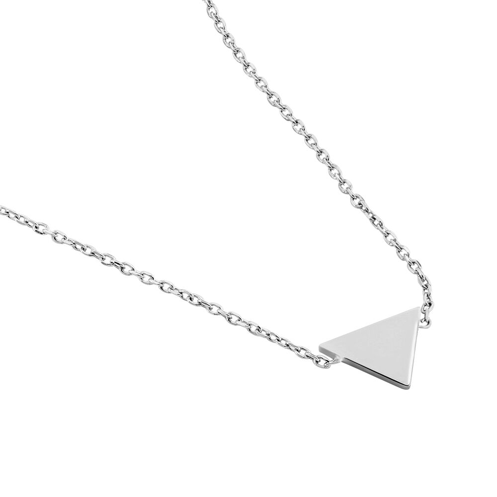 Collier Trilia Argent Blanc - Colliers fantaisie Femme | Marc Orian