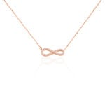 Collier Amita Argent Rose Oxyde De Zirconium - Colliers avec pierres Femme | Marc Orian