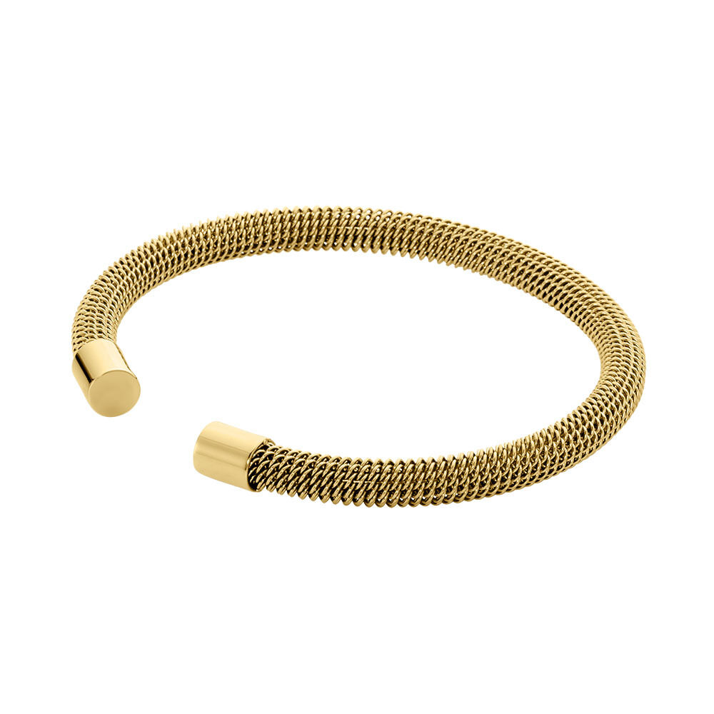 Bracelet Jonc Acier Doré Sibil - Bracelets joncs Femme | Marc Orian