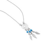 Collier Poehei Argent Blanc Cristaux De Swarovski - Colliers avec pierres Femme | Marc Orian