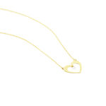 Collier Or Jaune Fyodor Oxyde De Zirconium - Colliers avec pierres Femme | Marc Orian