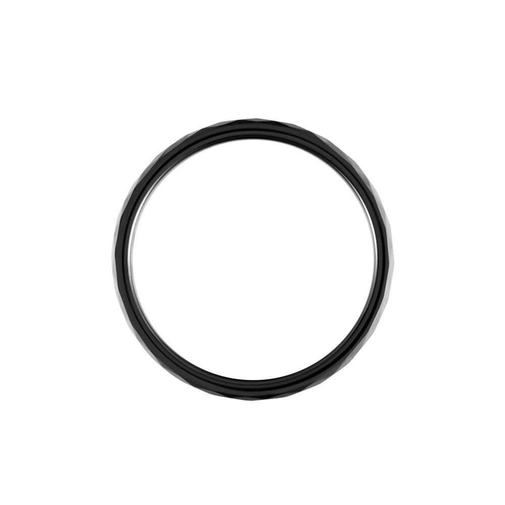 Bague Pilar Petite Ceramique Noir C&eacute;ramique - Bijoux fantaisie Femme | Marc Orian