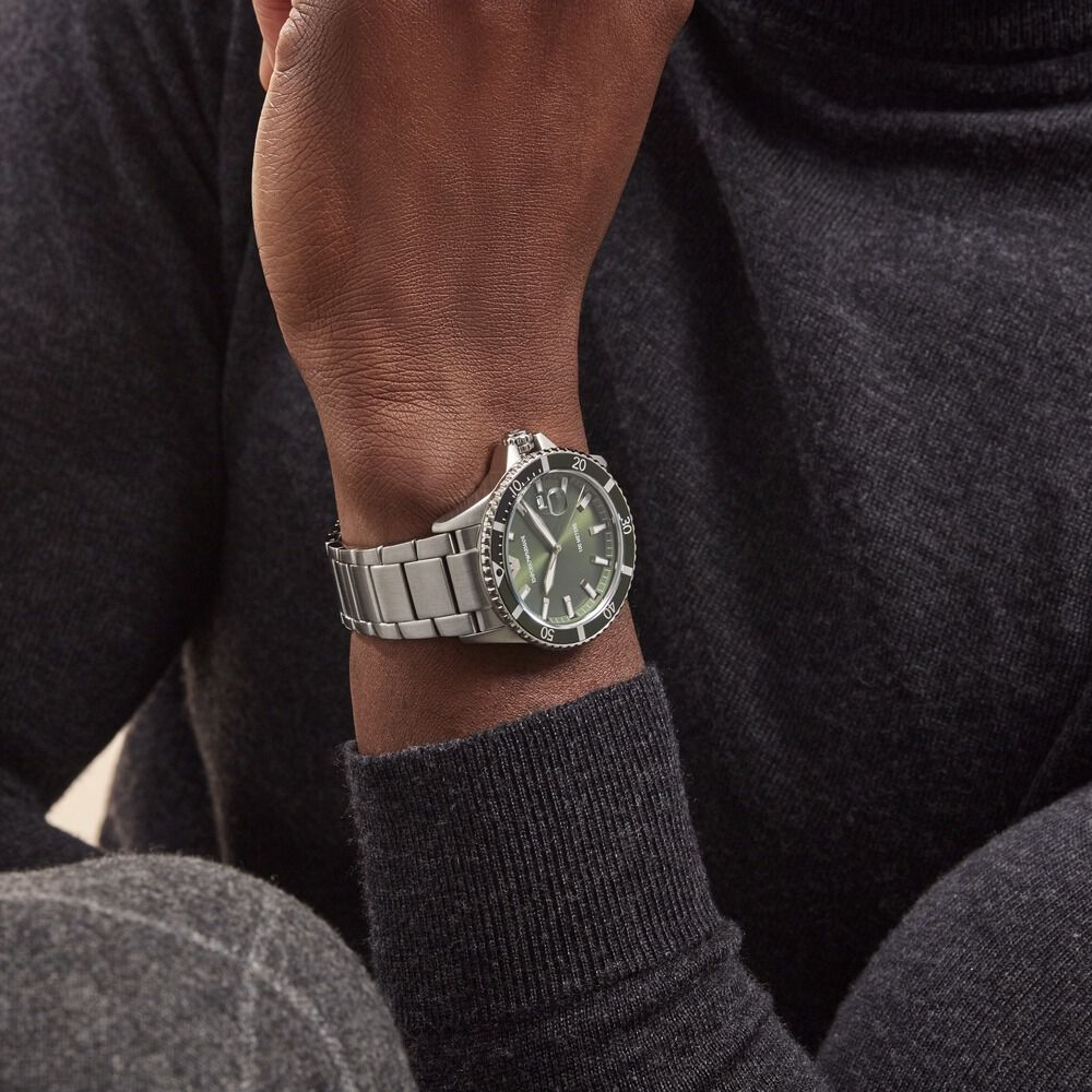 Montre emporio armani store homme pas cher