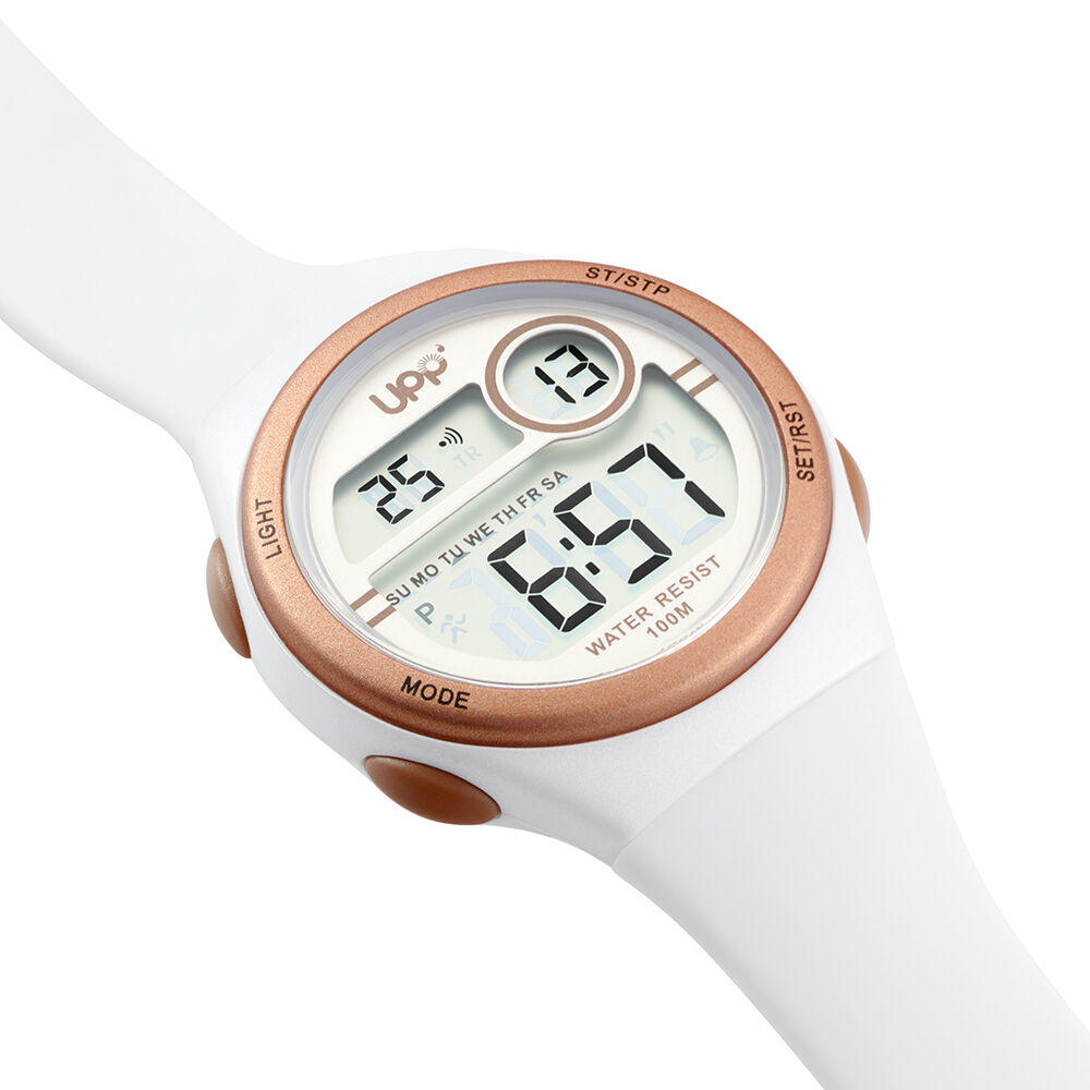 Montre Upp Digi Loop Blanc - Montres &eacute;tanches Enfant | Marc Orian