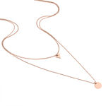 Collier Daina Argent Rose - Colliers multirangs Femme | Marc Orian