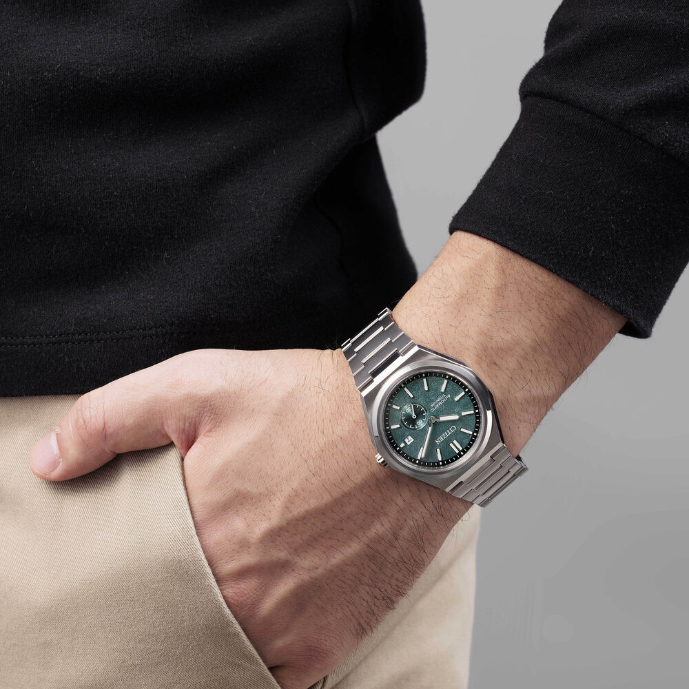 Montre Citizen Tsuyosa Nj0180 Vert - Montres automatiques  | Marc Orian