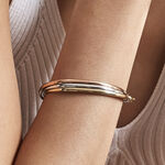 Bracelet Jonc Catalin 3 Fils Flexibles Or Tricolore - Bracelets joncs Femme | Marc Orian