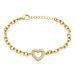 Bracelet Sydnee Acier Jaune Cristal - Bracelets chaînes Femme | Marc Orian