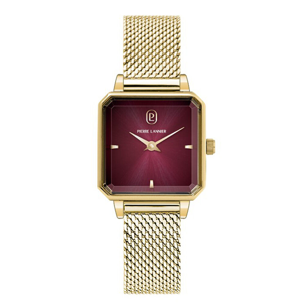 Montre Pierre Lannier Leonor Bordeaux - Montres Femme | Marc Orian