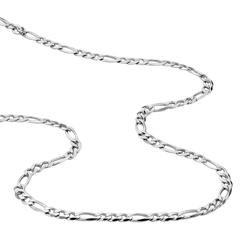Collier Vivian Argent Blanc - Chaines Homme | Marc Orian