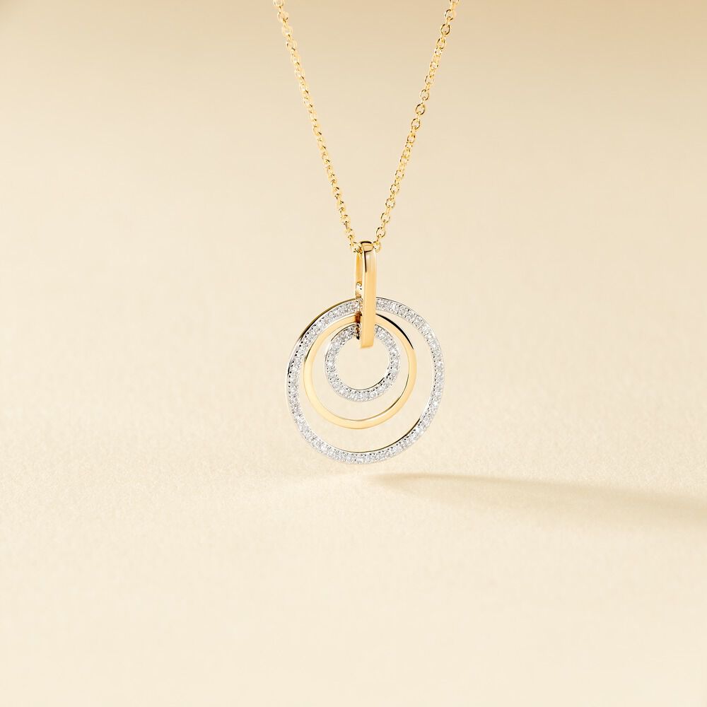 Collier Dorotea Or Jaune Diamant - Colliers avec pierres Femme | Marc Orian