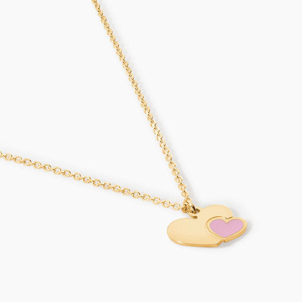 Collier Or Jaune Isa Lise Smalto - Colliers avec pierres Enfant | Marc Orian