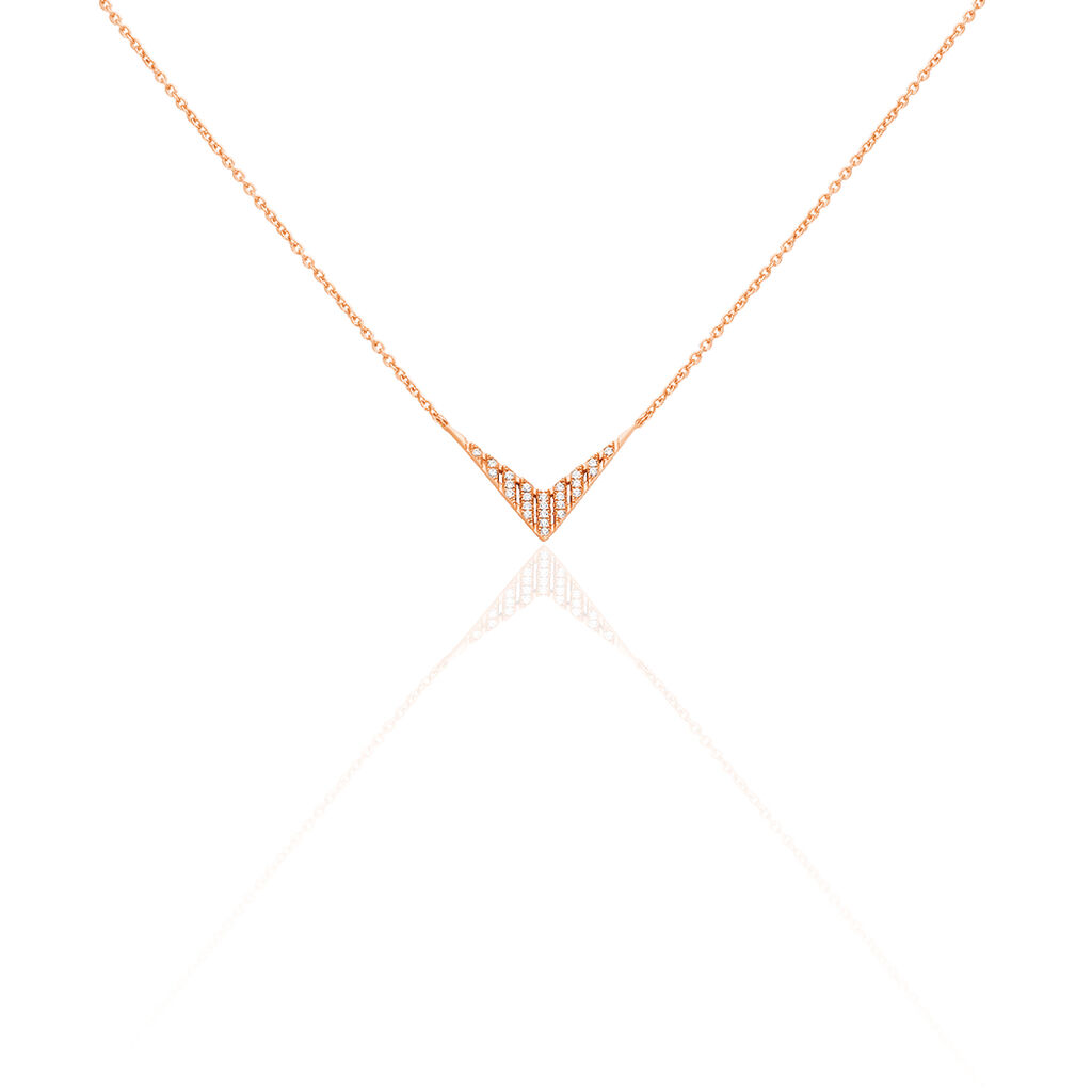 Collier Doralisa Argent Blanc Oxyde De Zirconium - Colliers avec pierres Femme | Marc Orian