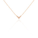 Collier Doralisa Argent Blanc Oxyde De Zirconium - Colliers avec pierres Femme | Marc Orian