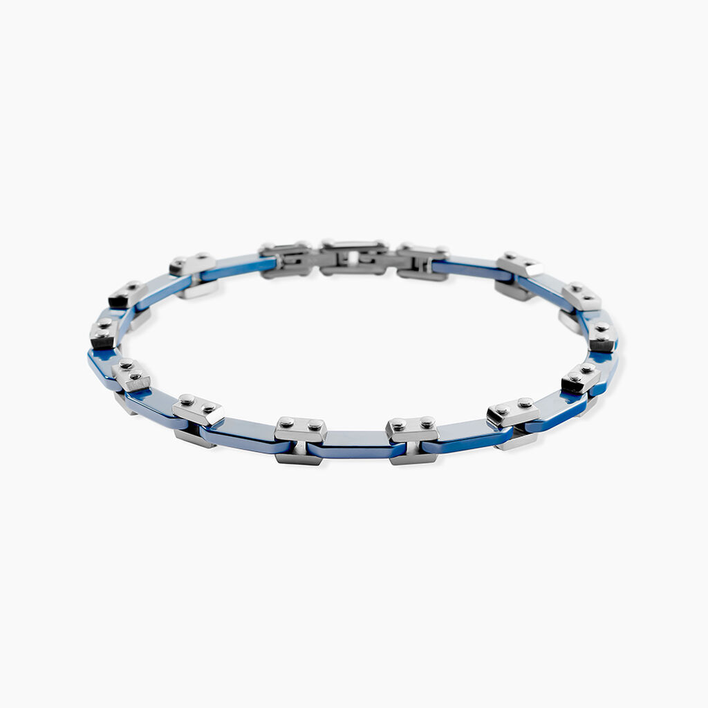Bracelet Jourdan Iain Acier Argenté - Bracelets chaînes Homme | Marc Orian