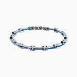 Bracelet Jourdan Iain Acier Argent&eacute; - Bracelets cha&icirc;nes Homme | Marc Orian