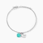 Bracelet Kalliopea Argent Blanc - Bracelets fantaisie Femme | Marc Orian