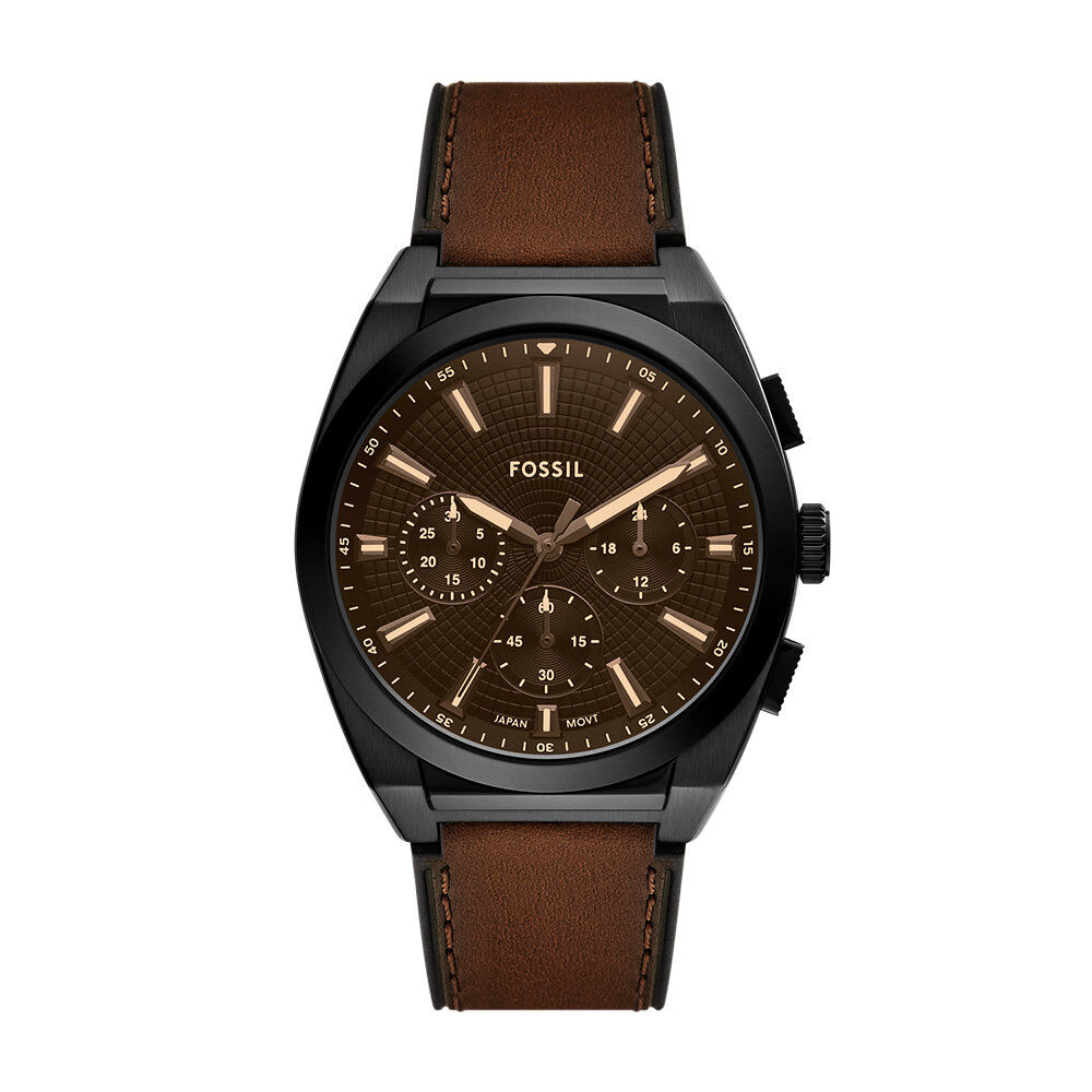 Montre Fossil Everett Noir - Montres étanches Homme | Marc Orian