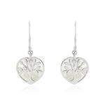 Boucles D'oreilles Pendantes Argent Blanc Vitto Nacres - Pendantes Femme | Marc Orian