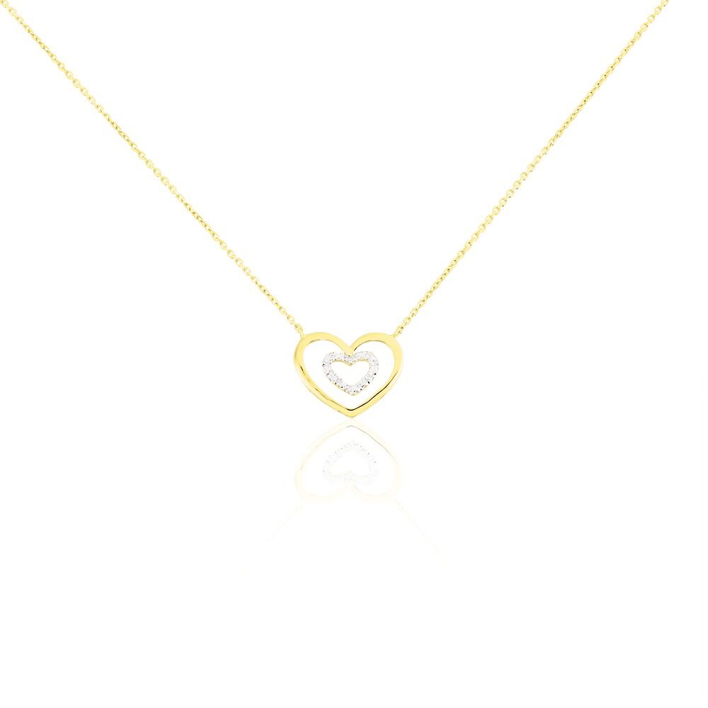Collier Or Jaune Juliame Diamants - Colliers avec pierres Femme | Marc Orian