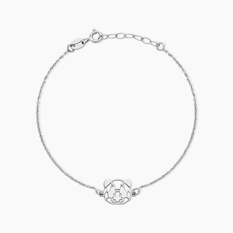 Bracelet Romy Origami Argent Blanc - Bracelets fantaisie Femme | Marc Orian