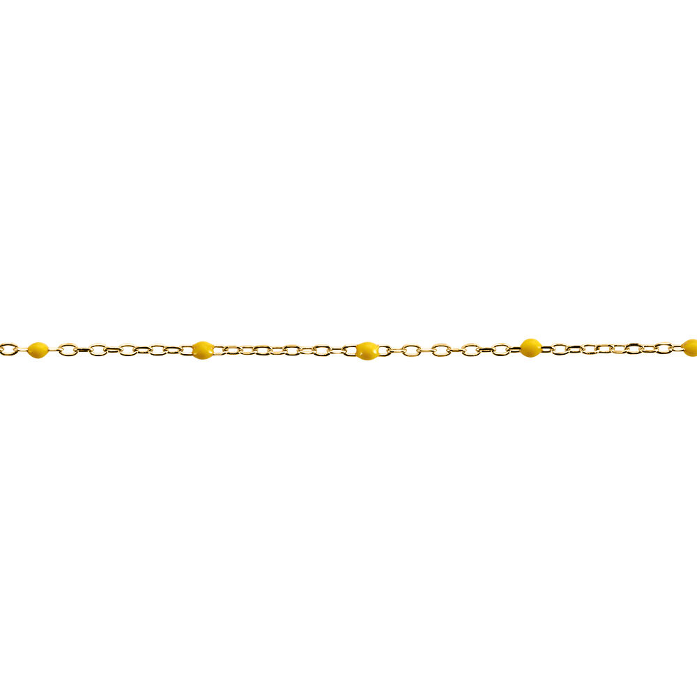 Bracelet Molly Argent Jaune - Bracelets chaînes Femme | Marc Orian
