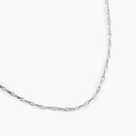 Chaine Ylsa Argent Blanc - Colliers fantaisie Femme | Marc Orian