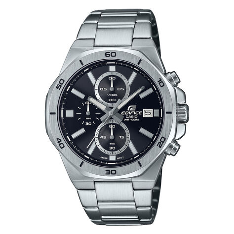 Montre Casio Edifice Noir - Montres étanches Homme | Marc Orian