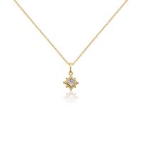 Collier Bobbie Plaqué Or Jaune Oxyde De Zirconium