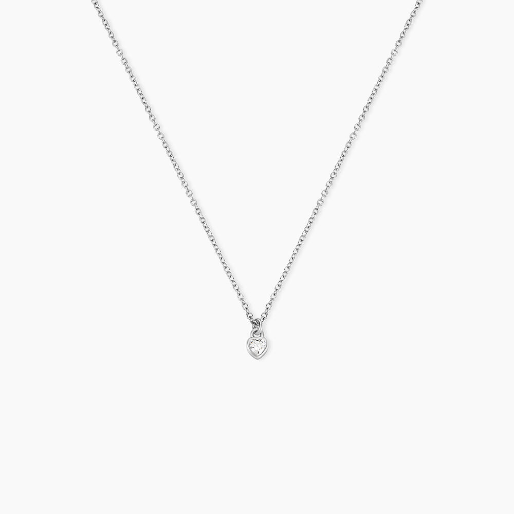 Collier Marciana Argent Blanc Oxyde De Zirconium - Colliers avec pierres Femme | Marc Orian