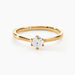 Bague Solitaire Athena Or Jaune Diamant - Solitaires Femme | Marc Orian