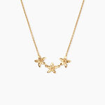 Collier Nine Argent Dor&eacute; A L'Or 750/1000 - Colliers ete Femme | Marc Orian