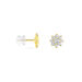 Boucles D'oreilles Or Jaune Eleanor Oxydes - Pendantes Femme | Marc Orian