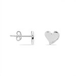 Boucles D'oreilles Puces Louane Or Blanc Diamant - Puces Femme | Marc Orian