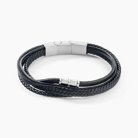 Bracelet Acier Blanc Romain - Bracelets cuir Homme | Marc Orian