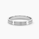 Alliance Paddy Palladium Blanc - Alliances duo Unisex | Marc Orian