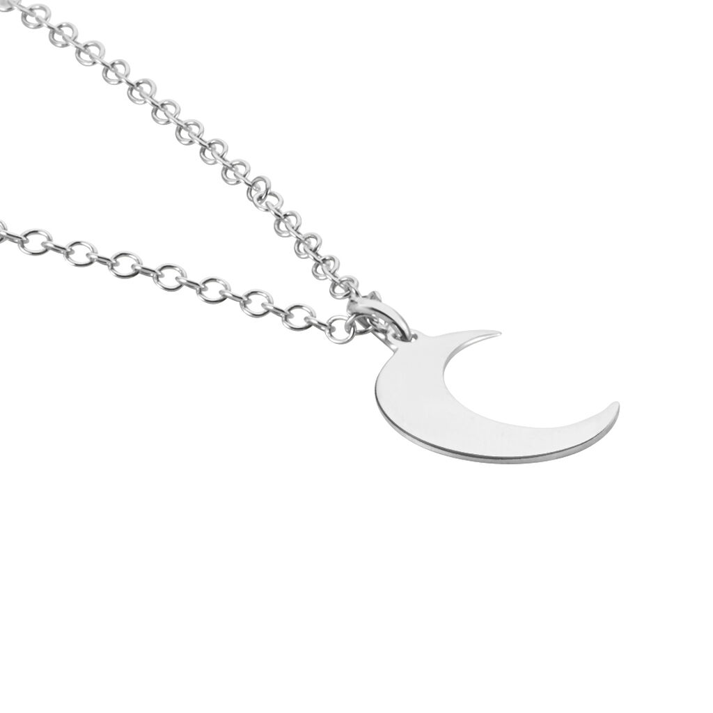 Collier Sonnie Argent Blanc - Colliers Femme | Marc Orian
