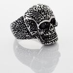 Bague Acier Blanc Et Noir Valentik - Bijoux fantaisie Homme | Marc Orian