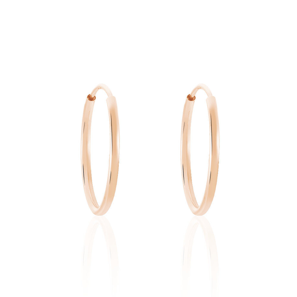 Cr&eacute;oles Dominae Or Rose - Cr&eacute;oles Femme | Marc Orian