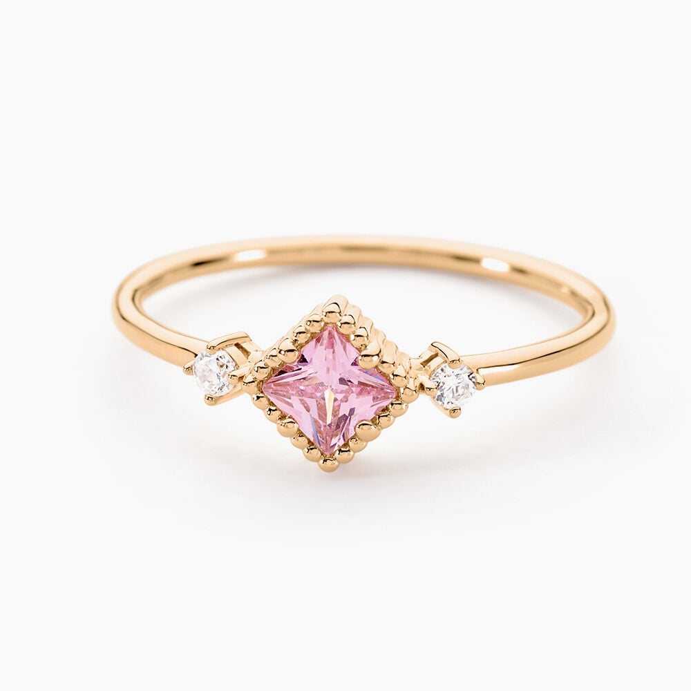 Bague Azel Plaqué Or Jaune Oxyde De Zirconium - Bijoux fantaisie Femme | Marc Orian