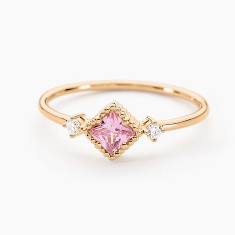 Bague Azel Plaqué Or Jaune Oxyde De Zirconium - Bijoux fantaisie Femme | Marc Orian