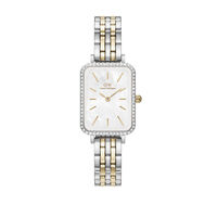 Montre Daniel Wellington Quadro Nacre Blanche