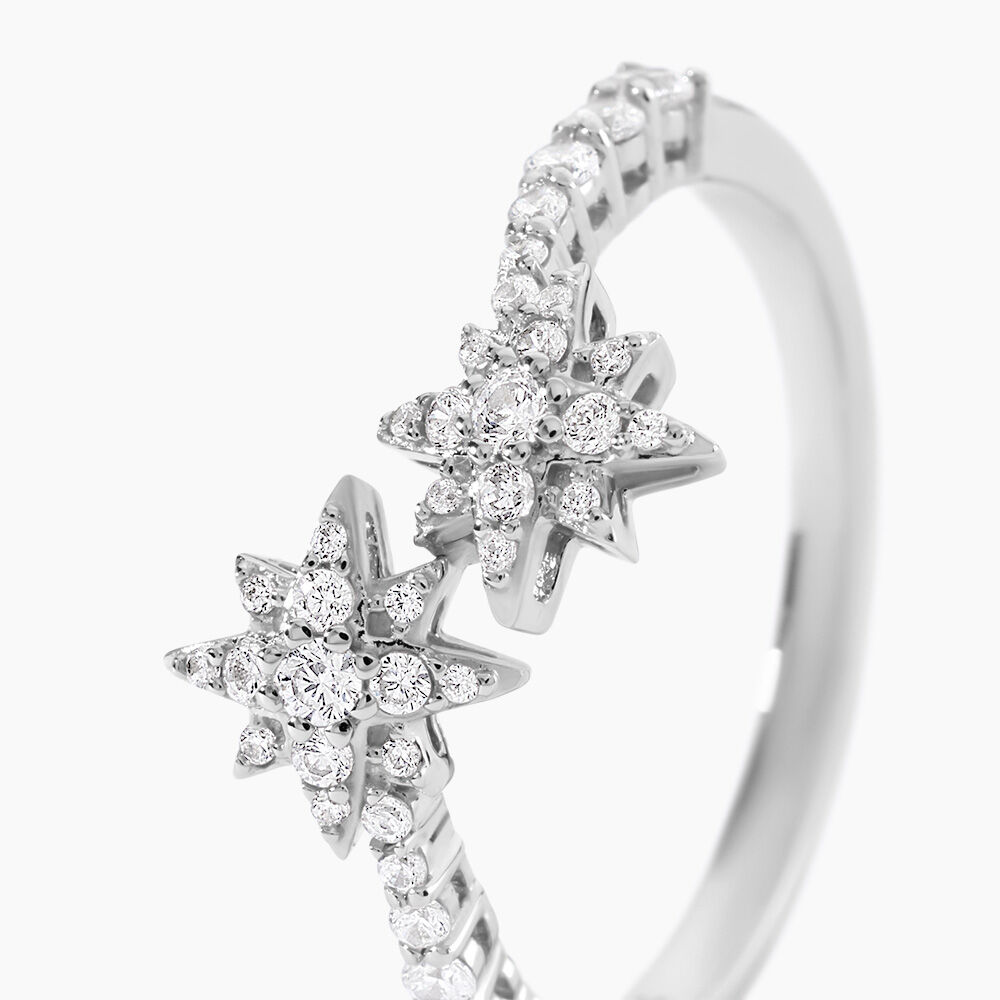 Bague Astria Argent Blanc Oxyde De Zirconium - Bijoux fantaisie Femme | Marc Orian