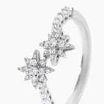 Bague Astria Argent Blanc Oxyde De Zirconium - Bijoux fantaisie Femme | Marc Orian