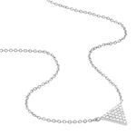 Collier Brendana Argent Blanc Oxyde De Zirconium - Colliers avec pierres Femme | Marc Orian