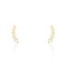 Boucles D'oreilles Puces Youssa Barrettes Or Jaune Oxyde De Zirconium - Puces Femme | Marc Orian